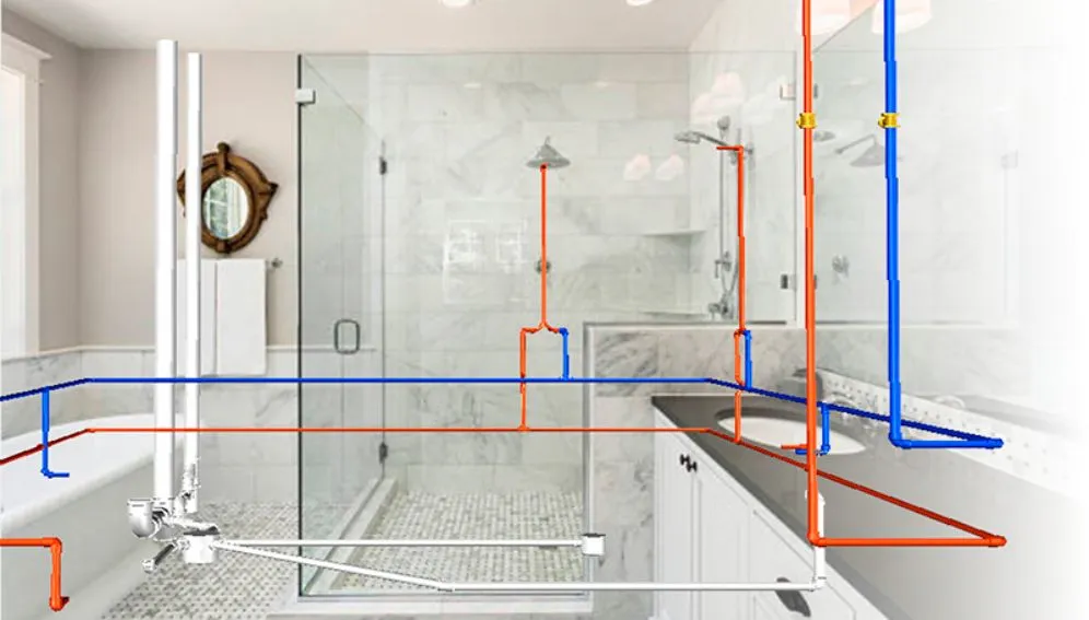 Modelagem BIM de instalações hidráulicas prediais com Revit e AutoCAD